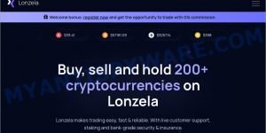 Lonzela.com crypto scam