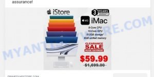 Primedaysstore.com iMAC Laptop Overstock Clearance Sale scam ads