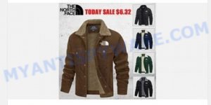 Ransaph.com scam North Face sale ads