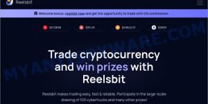 Reelsbit.com crypto btc scam