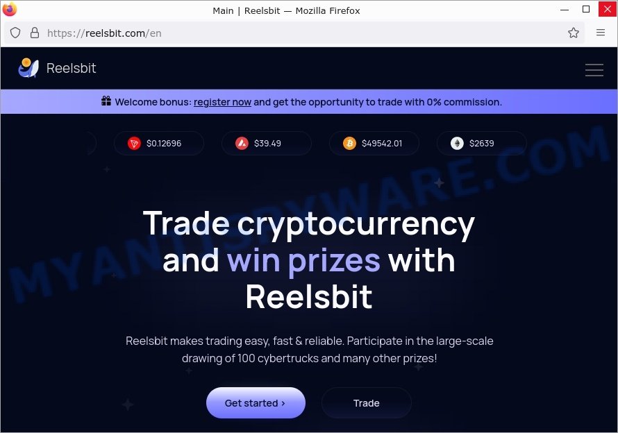 Reelsbit.com crypto btc scam