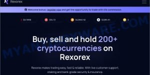 Rexorex.com bitcoin promo