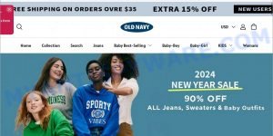 Rnniq.shop OLD NAVY Clearance Sale Scam store