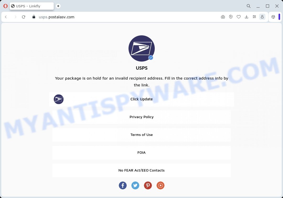 Usps.postalasv.com scam