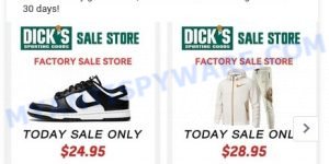 footsprot.com DICKS SALE STORE ads