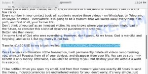 1BFFALf7zCRSQ9Zv8FnvUD1555k6n7Qsf9 bitcoin email scam