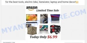 Fauekner.com amazon sale scam ads