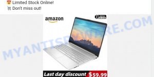 Jaiuewch.com amazon sale scam ads