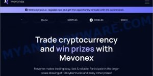 Mevonex.com crypto scam