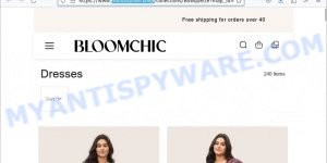 Molicutylive.shop fake BLOOMCHIC store scam