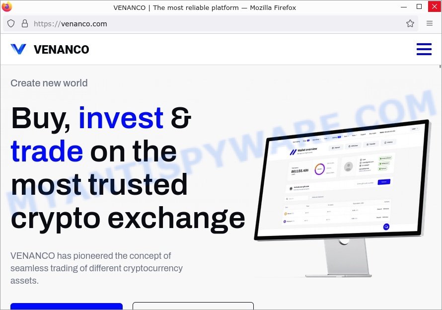 Venanco.com crypto scam