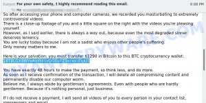 18TBLGX9WYvAqYt4SyQGGyFZSxcvxuDpUT Bitcoin Email Scam