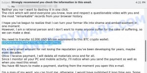 1EQXdcqrwcq3vVK2XbZ36zYwPcngsSog2f bitcoin email scam