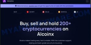 Alcoinx.com crypto scam