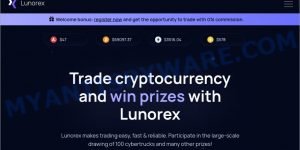 Lunorex.com crypto scam