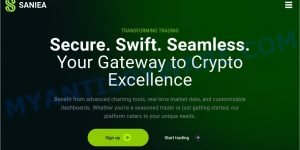 Saniea.com crypto scam