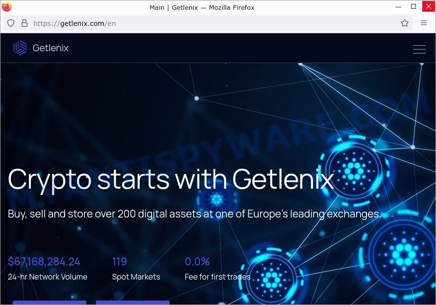 Getlenix.com crypto scam