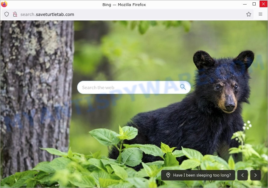 Search.Saveturtletab.com Save Turtle Tab hijacker