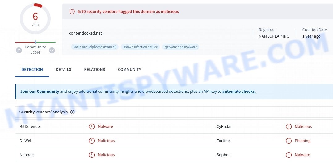 contentlocked.net malware