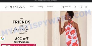 AnnTaylorOutletOnline.com fake Ann Taylor Outlet Online scam