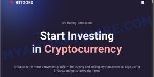 BITGOEX.com fake Cryptocurrency trading invest platform