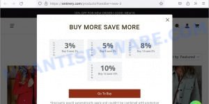 Entirery.com fake Ann Taylor sale scam