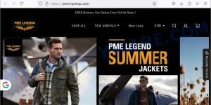 Pemvipshop.com fake PME Legend sale scam