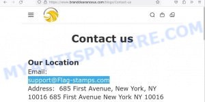 Support Flag-stamps.com scams