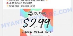 Vollitive.com fake CUPSHE sale scam ads