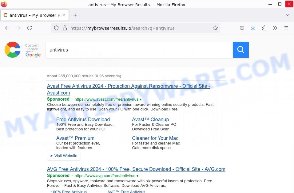 mybrowserresults.io redirect My Browser Results