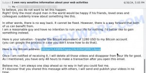 16UqxYLX49MkFkgqsj1NcKiNVQMRCL8pnp Bitcoin Email Scam