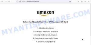 Amznsurveys.com Amazon Product Review scam