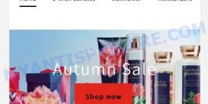 Bathsandbodyworks.com fake Bath and Body Works scam