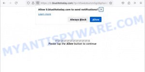 Bluelitetoday.com click allow scam