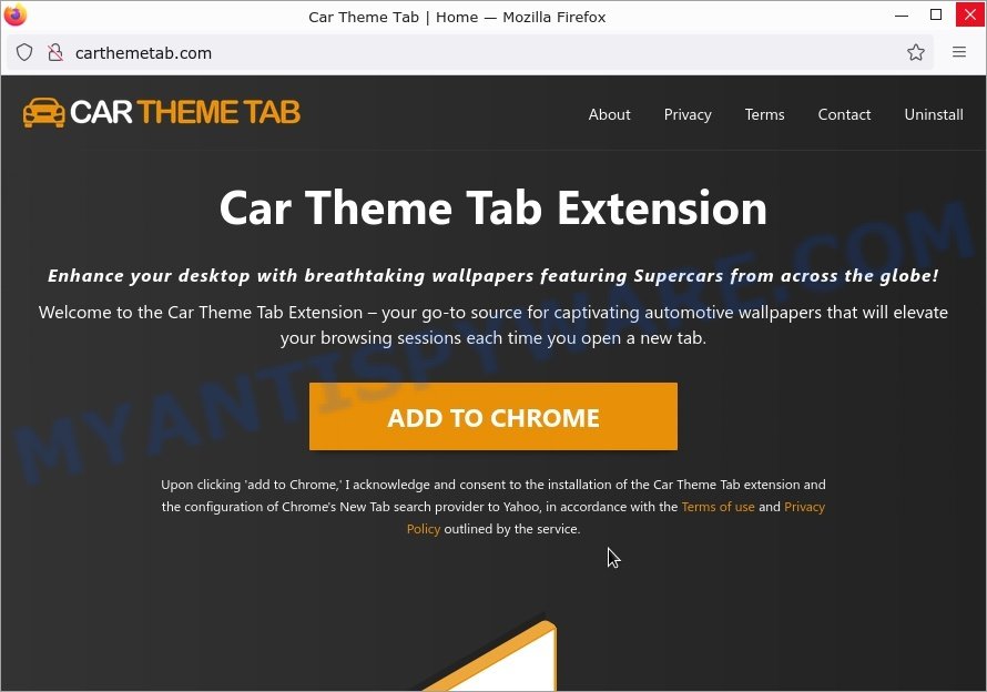 Carthemetab.com Car Theme Tab redirect