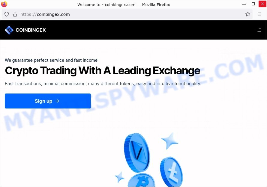 Coinbingex.com crypto scam