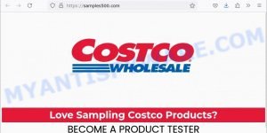 Costco Product Tester Scam Samples500.com review