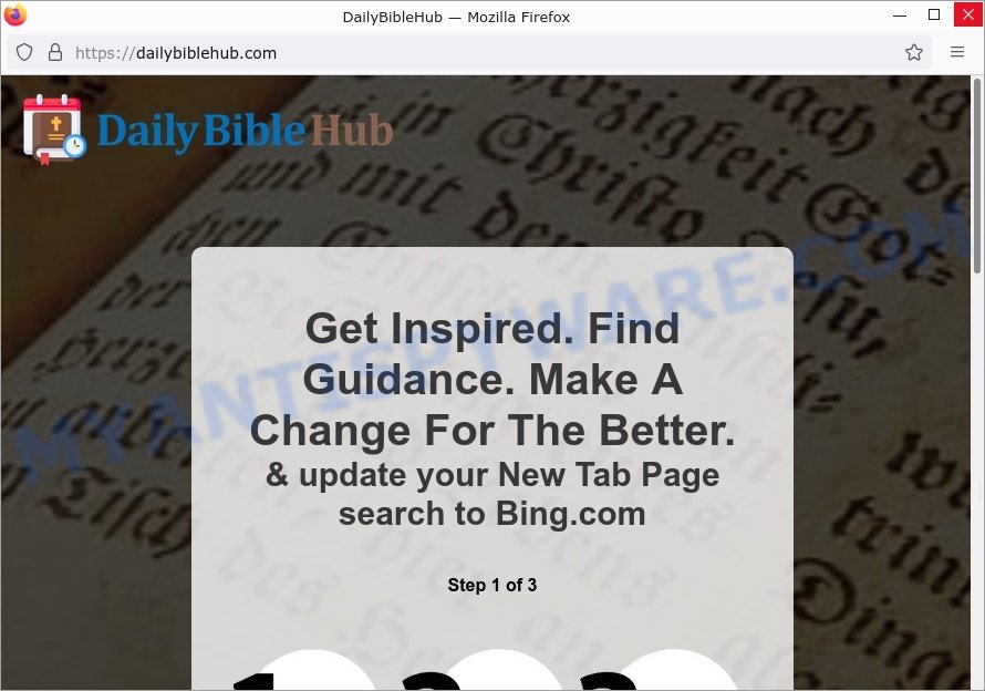 Remove Dailybiblehub.com Redirect: Chrome, Edge, Firefox