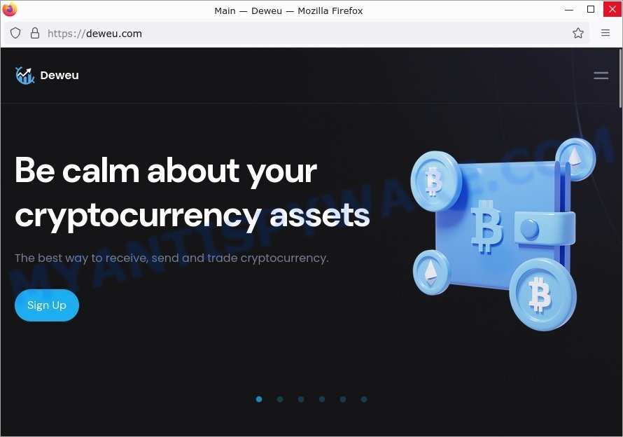 Deweu.com crypto scam