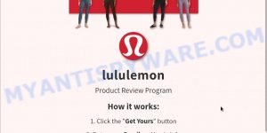 Haulsprogram.com Lululemon Reviewer scam