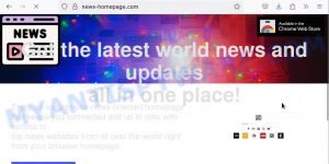 NewsHomePage hijacker