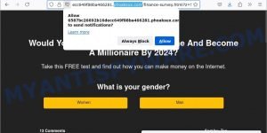 Phoaksux.com Survey Scam