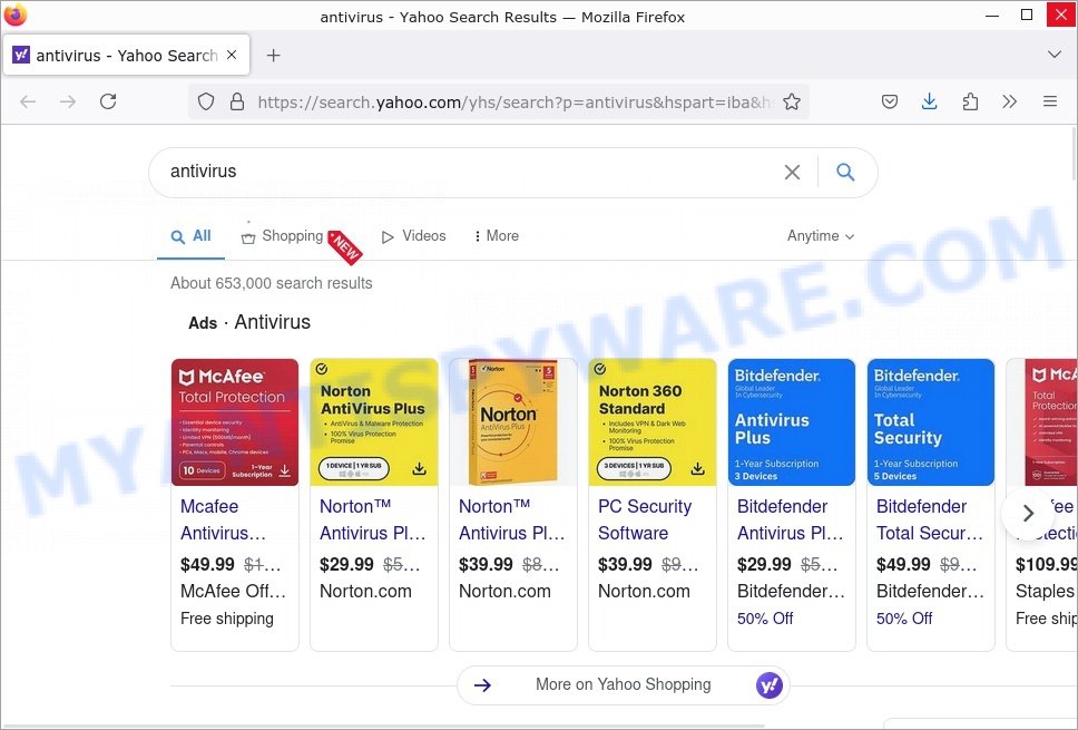 Wondersearches.com redirect Yahoo Search Results