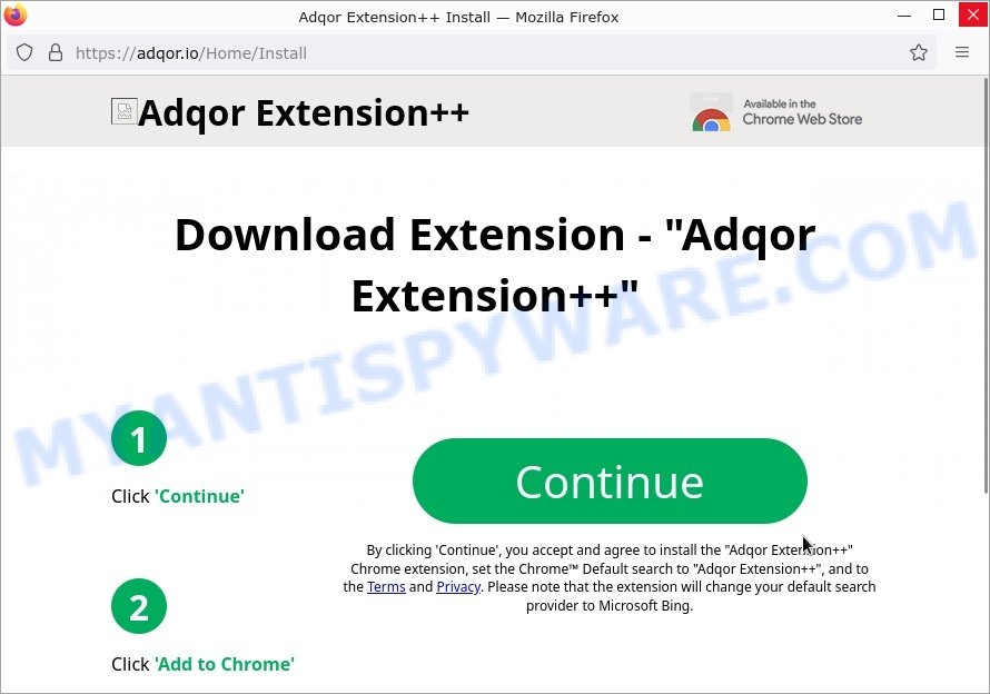 Remove Adqor.io Redirect: Chrome, Edge, Firefox