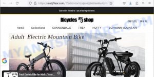 Cutjffear.com Bicycles shop scam