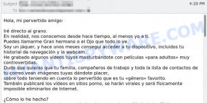 Hola, mi pervertido amigo Scam