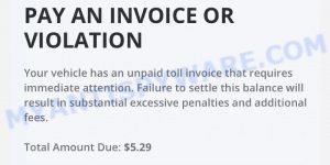 IllinoisTollwayInvoice.com text scam