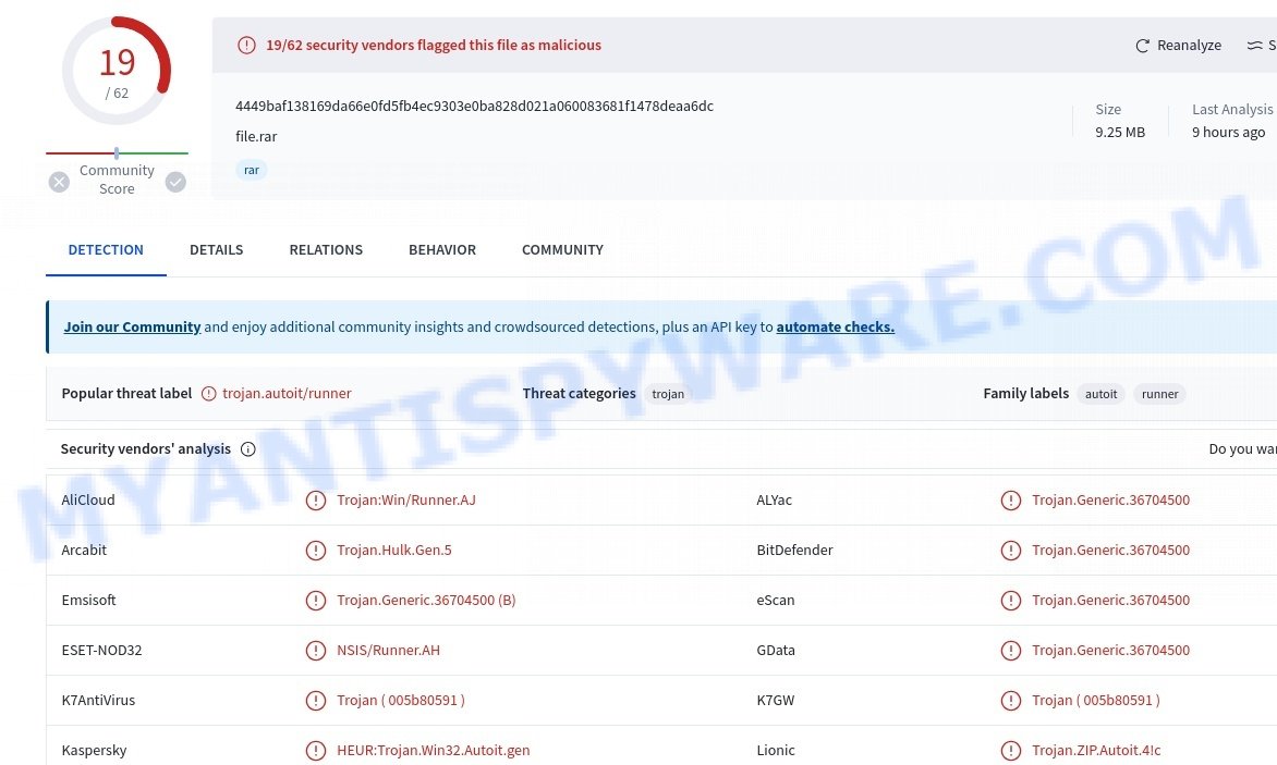 Internet Radio Unwanted Application malware