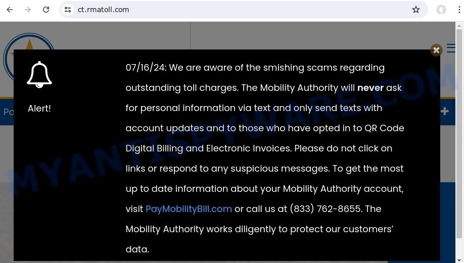 RMA Toll Central Texas Regional Mobility Authority alert