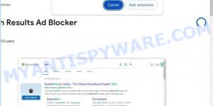 Search Results Ad Blocker hijacker